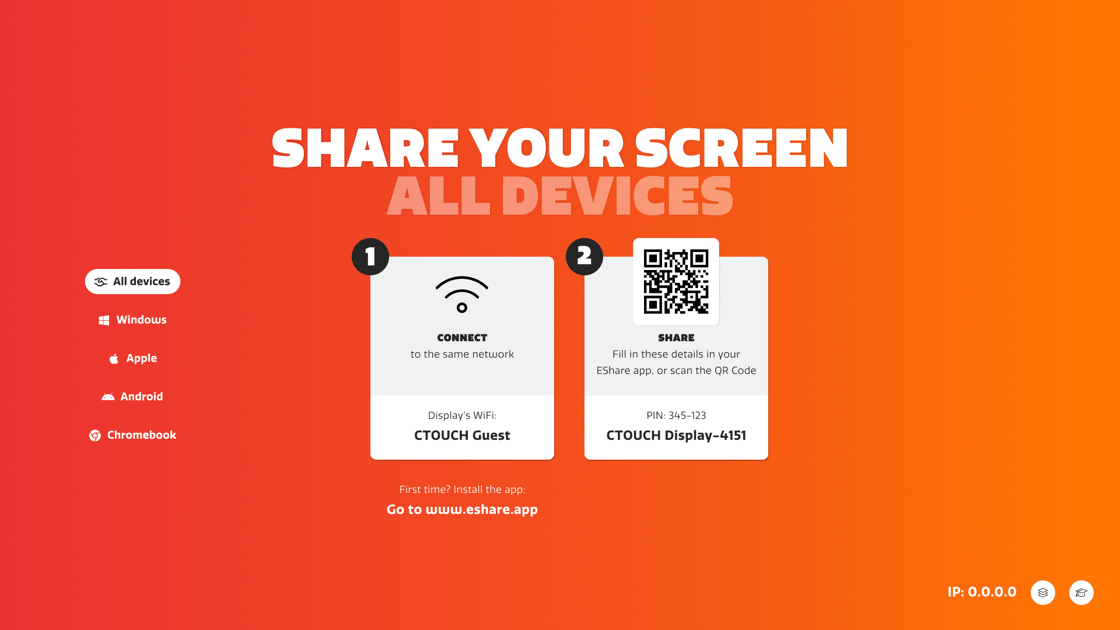 All Systems - EShare - WiFi